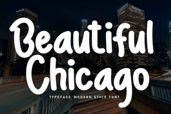 Beautiful Chicago: A Handwritten Font for Friendly Web Design
