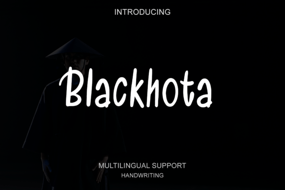 Blackhota: A Playful Script Font That Brings Personality to Editorial Design