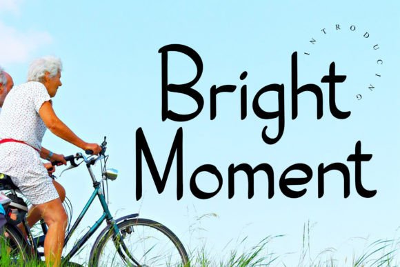 Bright Moment: A Premium Script Font That Elevates Small Business Branding