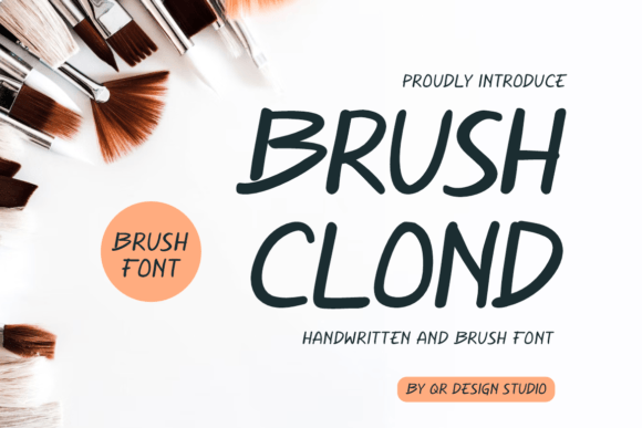 Brush Clond: A Sweet Handwritten Font for Web Design and Digital Branding