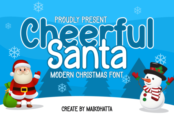 Cheerful Santa: A Festive Font That Elevates Christmas Campaigns