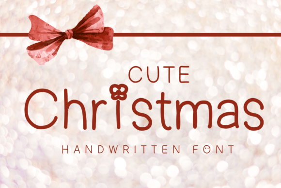 Cute Christmas: A Playful Handwritten Font for Web and Digital Design