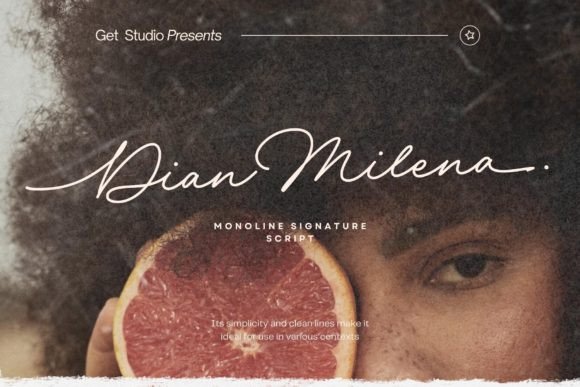 Dian Milena: The Modern Script Font That Elevates Digital Marketing Design