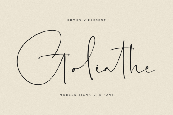 Goliathe: A Modern Signature Font That Elevates Campaign Typography