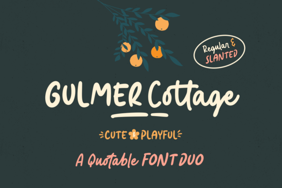 Gulmer Cottage Duo: A Whimsical Font for Scroll-Stopping Digital Campaigns