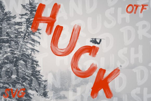 Huck SVG OTF: Bringing Hand-Brushed Energy to Modern Web Typography