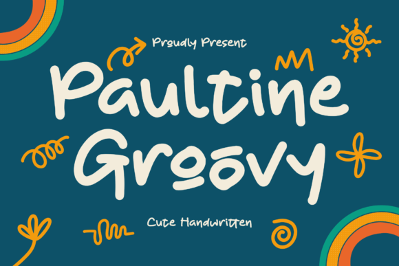 Paultine Groovy: A Playful Handwritten Font for Scroll-Stopping Digital Marketing