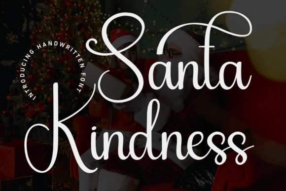 Santa Kindness: A Handwritten Font That Builds Real Business Trust