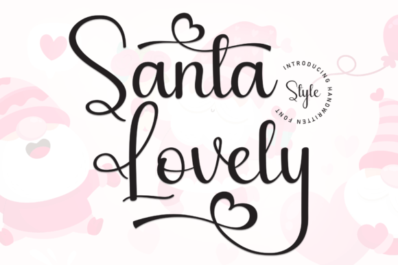 Santa Lovely: A Sweet Handwritten Font for Web Design Projects