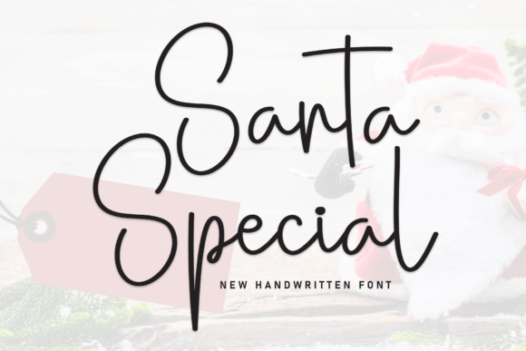Santa Special: A Handwritten Font for Web Design Magic