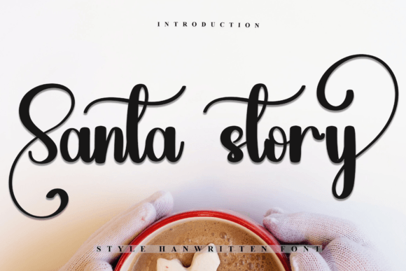 Santa Story: A Festive Typeface for Heartfelt Branding Projects