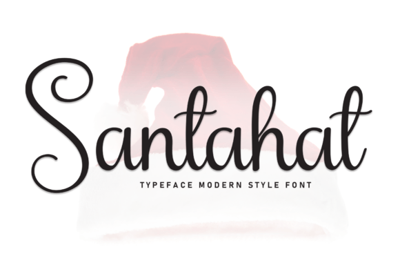 Santahat: A Sweet Handwritten Font for Business Branding