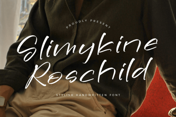 Slimykine Roschild: A Stylish Handwritten Font for Modern Editorial Design