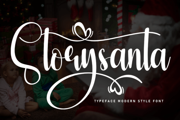Storysanta: A Handwritten Font for Warm Editorial Touches