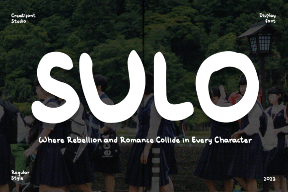Sulo: A Bold Handwritten Font That Brings Personality to Your Craft and Product Designs